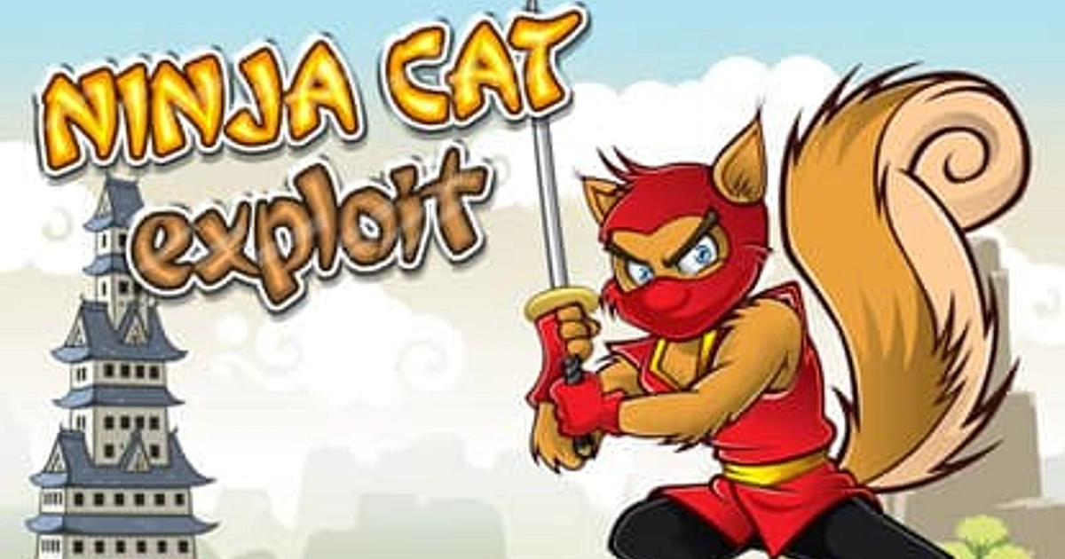 Ninja Cat - Play Free Typing Games & Keyboard Games