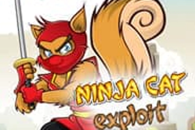 Gato Miau Aventura Ninja - Jogo Gratuito Online