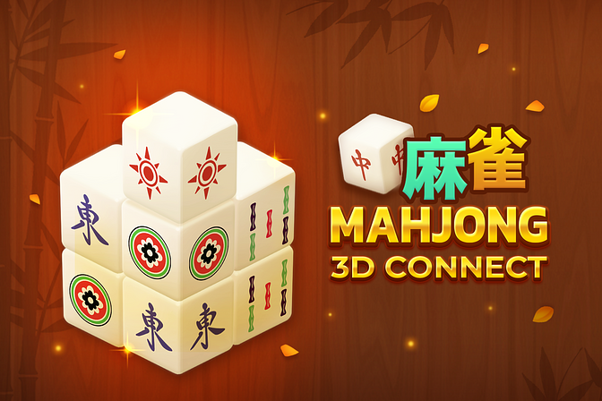 Mahjong 3D Connect - Online Game - Play for Free