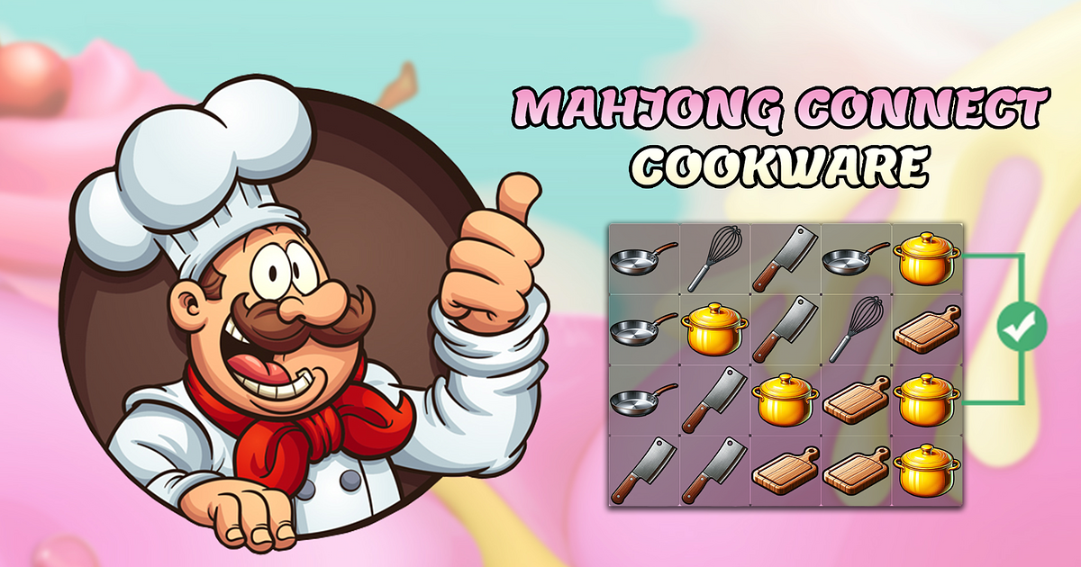 Mahjong Connect Cookware - Online Game - Play for Free | Keygames.com