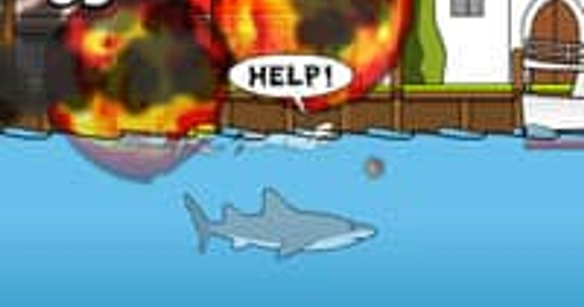 Miami Shark Flash Game - The Shark Menace Takes a Trip to Miami