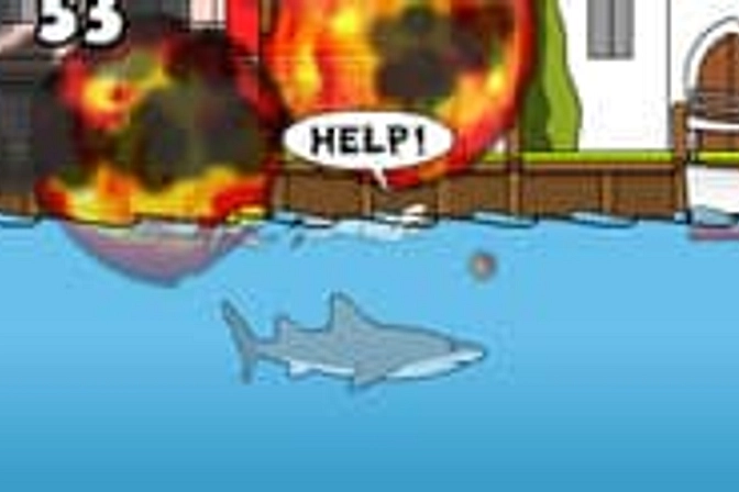 MIAMI SHARK GAME Flash Game Video 