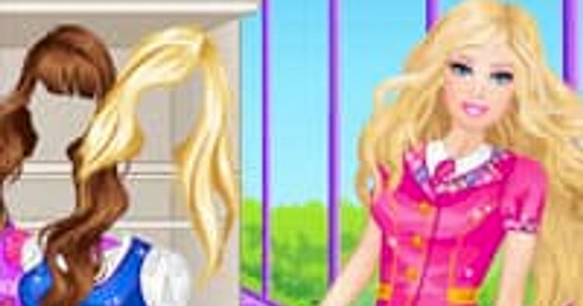 Barbie at school Dress up - Online Game - Play for Free 
