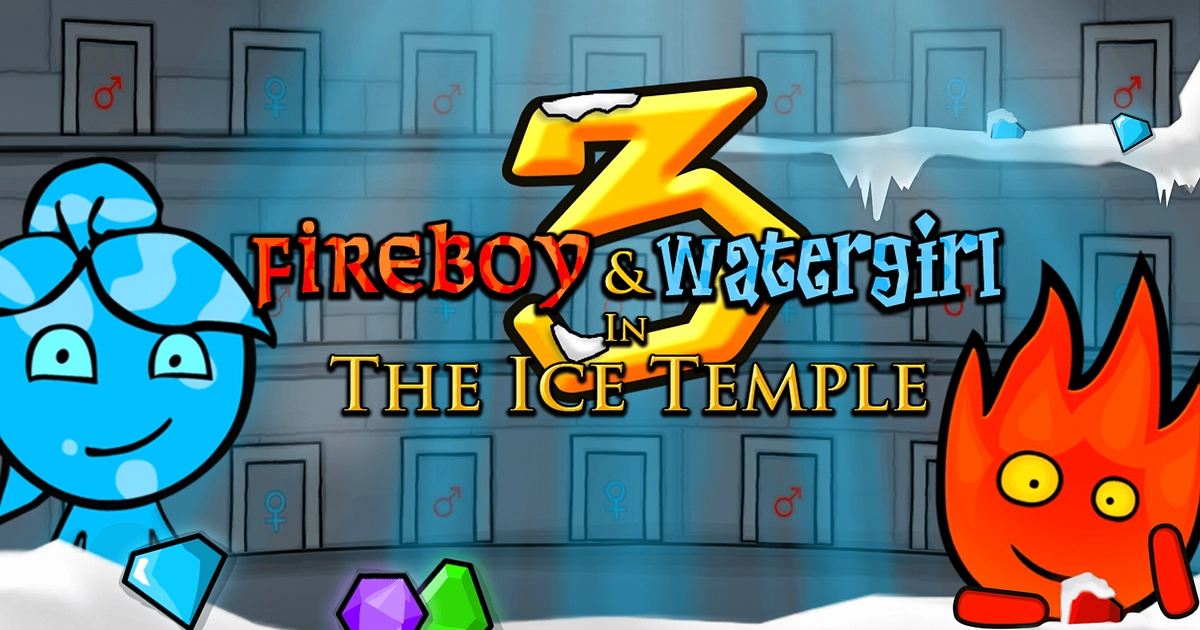 Fireboy and Watergirl 5 Elements  Fireboy and watergirl, Free online  games, Temple of light