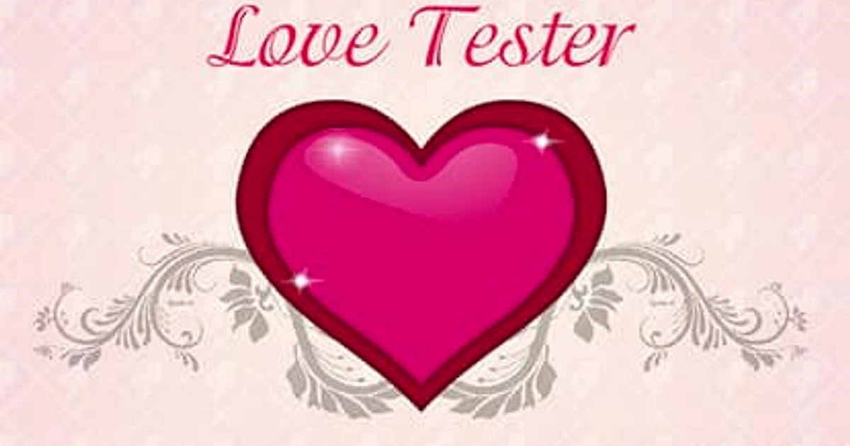 Love Tester: Play Online For Free On Playhop