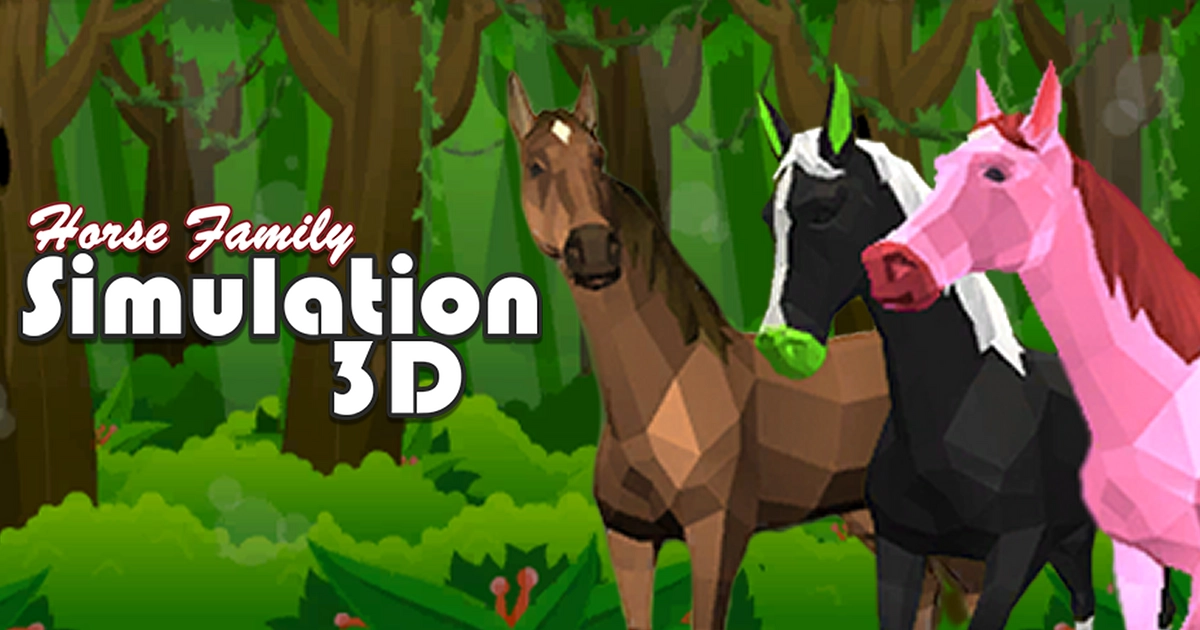 Horse Family Animal Simulation 3D - Online Game - Play for Free |  