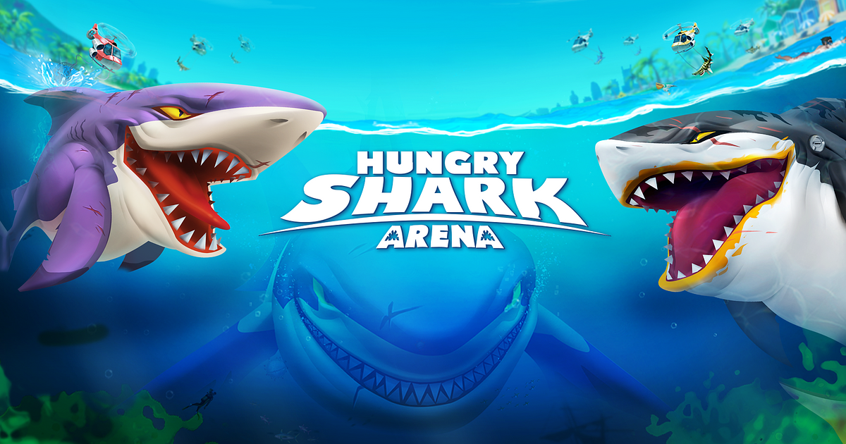 HUNGRY SHARK ARENA jogo online gratuito em