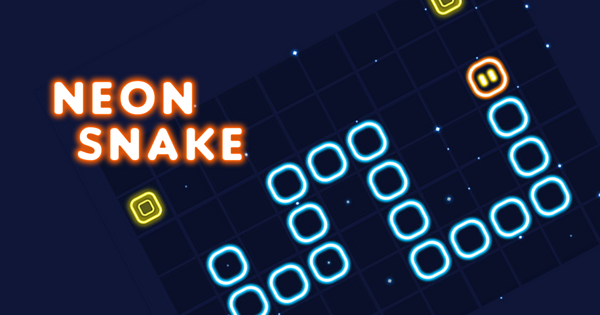 Neon Snake Game - Online Game - Play for Free