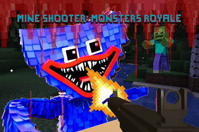 MINECRAFT SHOOTER: HUGGY'S ATTACK! jogo online gratuito em