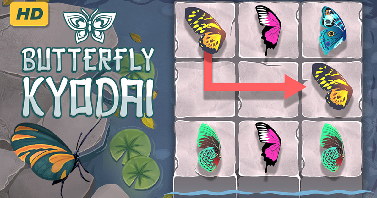 Butterfly Kyodai Deluxe - Online Game - Play for Free