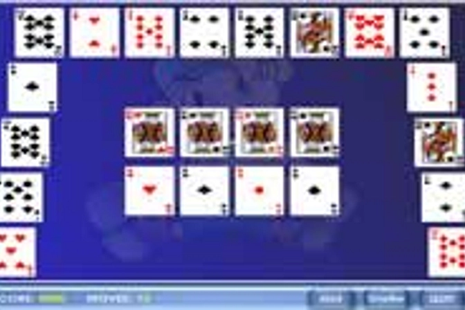 Crescent Solitaire - Play Online on