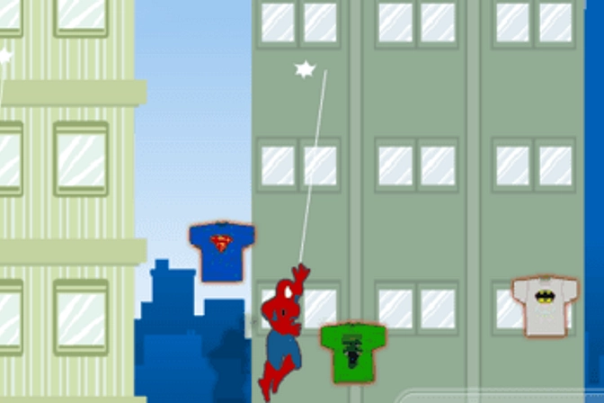 Spiderman Jumping