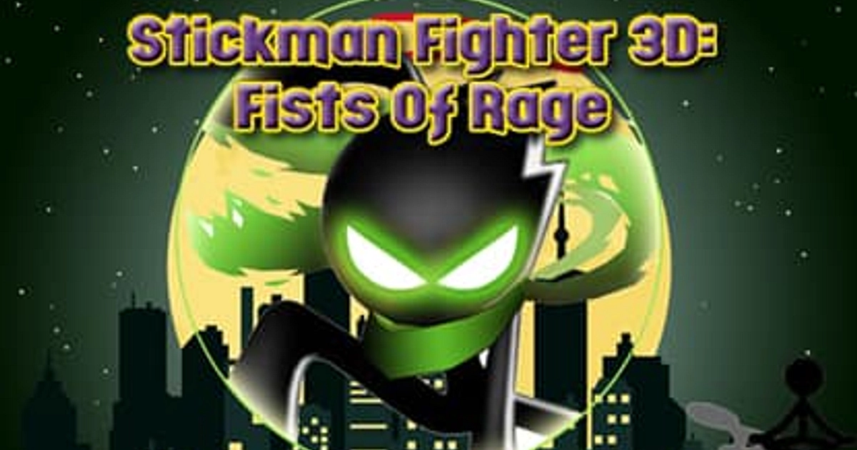 STICKMAN FIGHTER 3D: FISTS OF RAGE free online game on