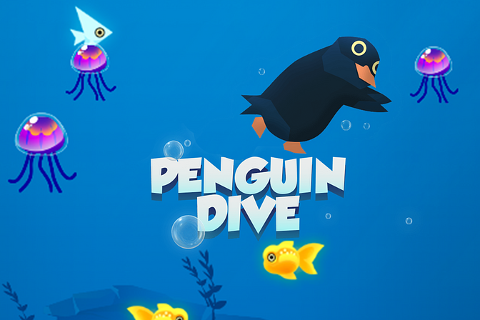 Penguin Dive - Jogo Gratuito Online