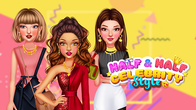 Half and Half Celebrity Style - Online Game - Play for Free | Keygames.com