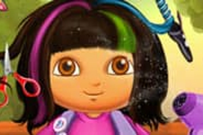 Poki Dora Haircut - Play Dora Haircut Online on