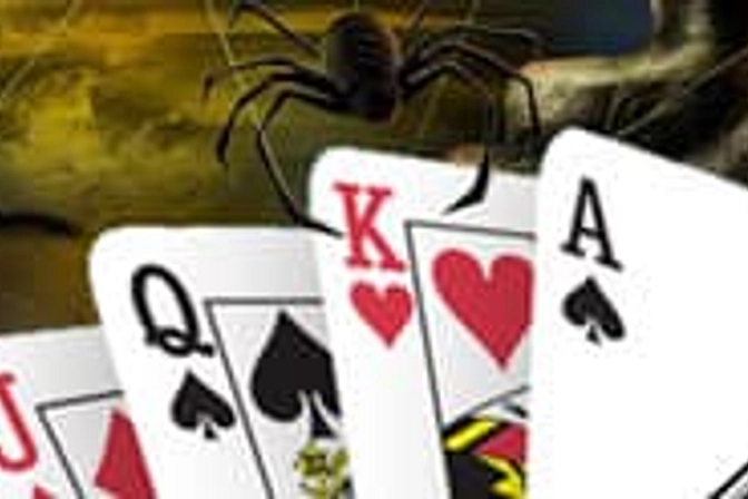 Play the classic card game Spider Solitaire online and for free