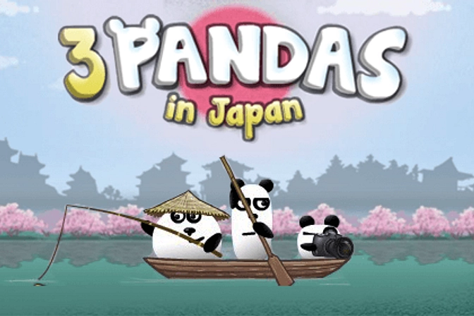 3 Pandas in Japan