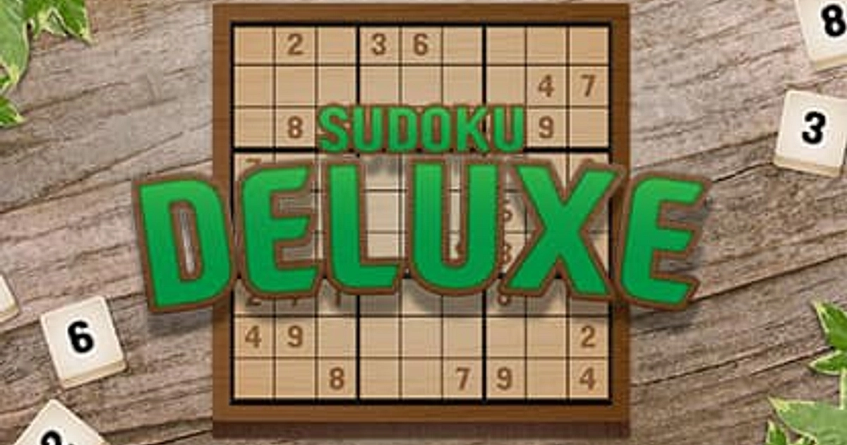 Sudoku Deluxe - Jogo Gratuito Online