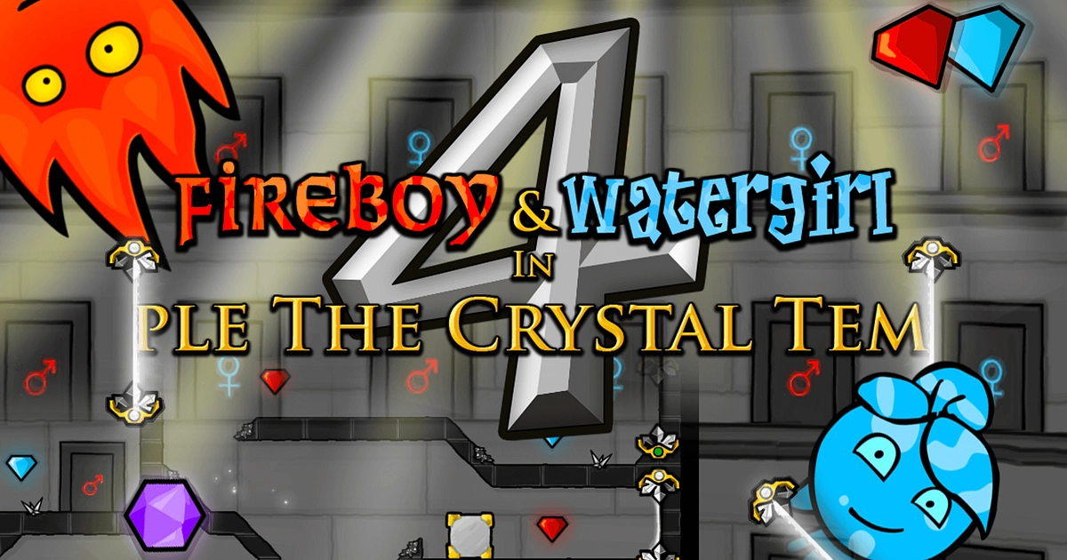 FIREBOY AND WATERGIRL 4: THE CRYSTAL TEMPLE jogo online gratuito em